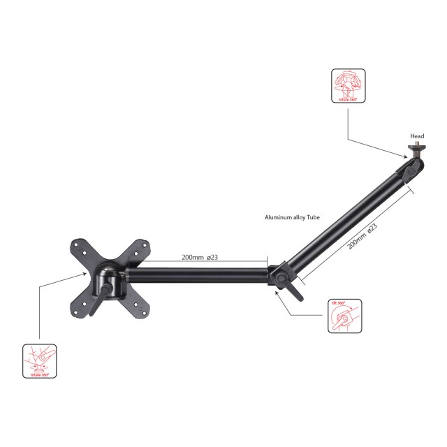 SLICKA V VESA Mount