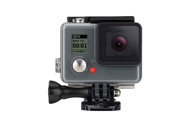 GoPro camera on a white background, suitable for GoPro Mount applications
