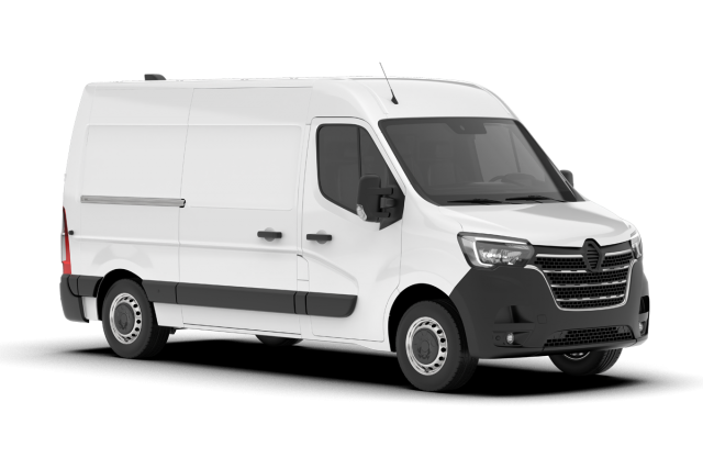 White van ideal for Forklift Mount and Heavy Duty Mount applications